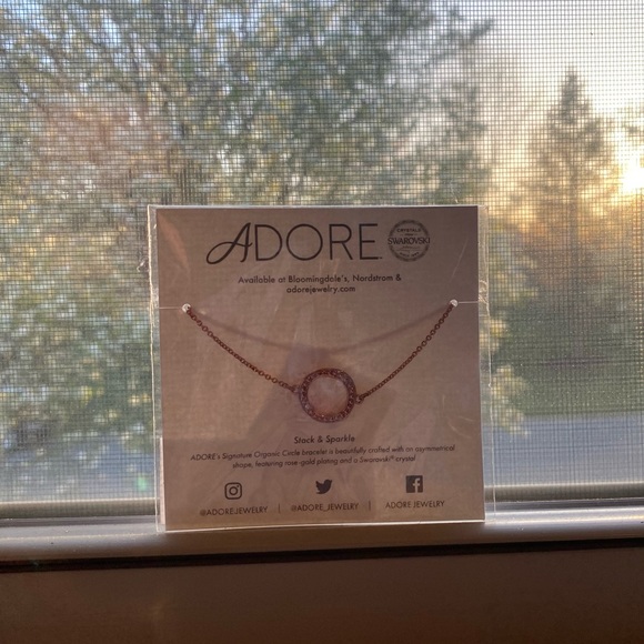 NWT Adore Jewelry Organic Circle Necklace - Picture 4 of 7